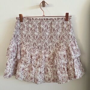 Skirt - INTERMIX Poppy Floral Cotton Mini